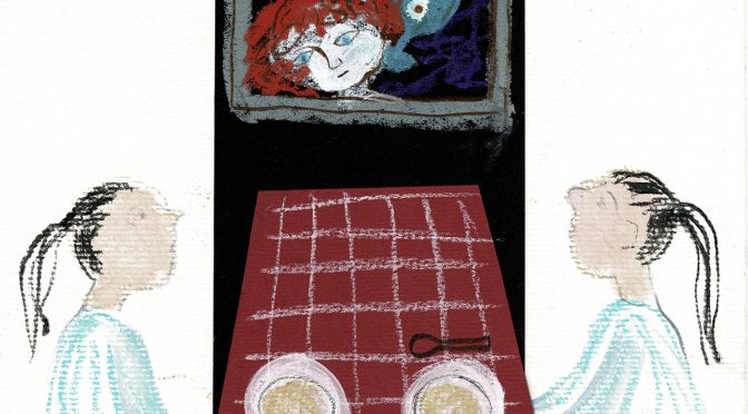 Extraterestrul care isi dorea ca amintire o pijama de Matei Visniec, ilustratii Andra Badulescu, Editura Arthur 2019